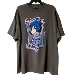 Ripple Junction Men’s Gray Naruto Shippuden 20th Anniversary Tee